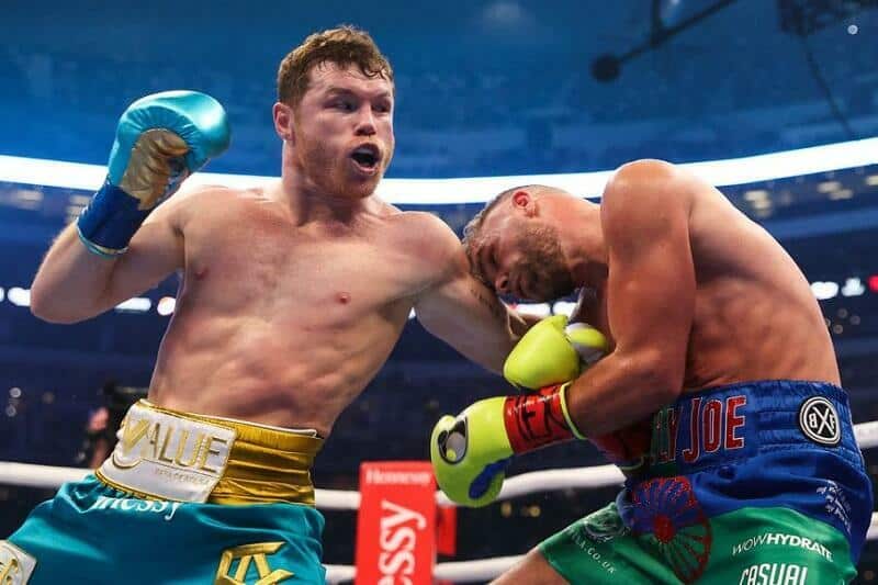 Billy Joe Saunders Canelo Alvarez