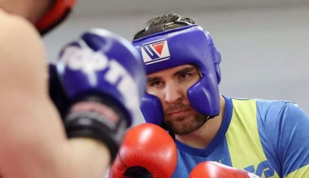 Erik Skoglund sparring