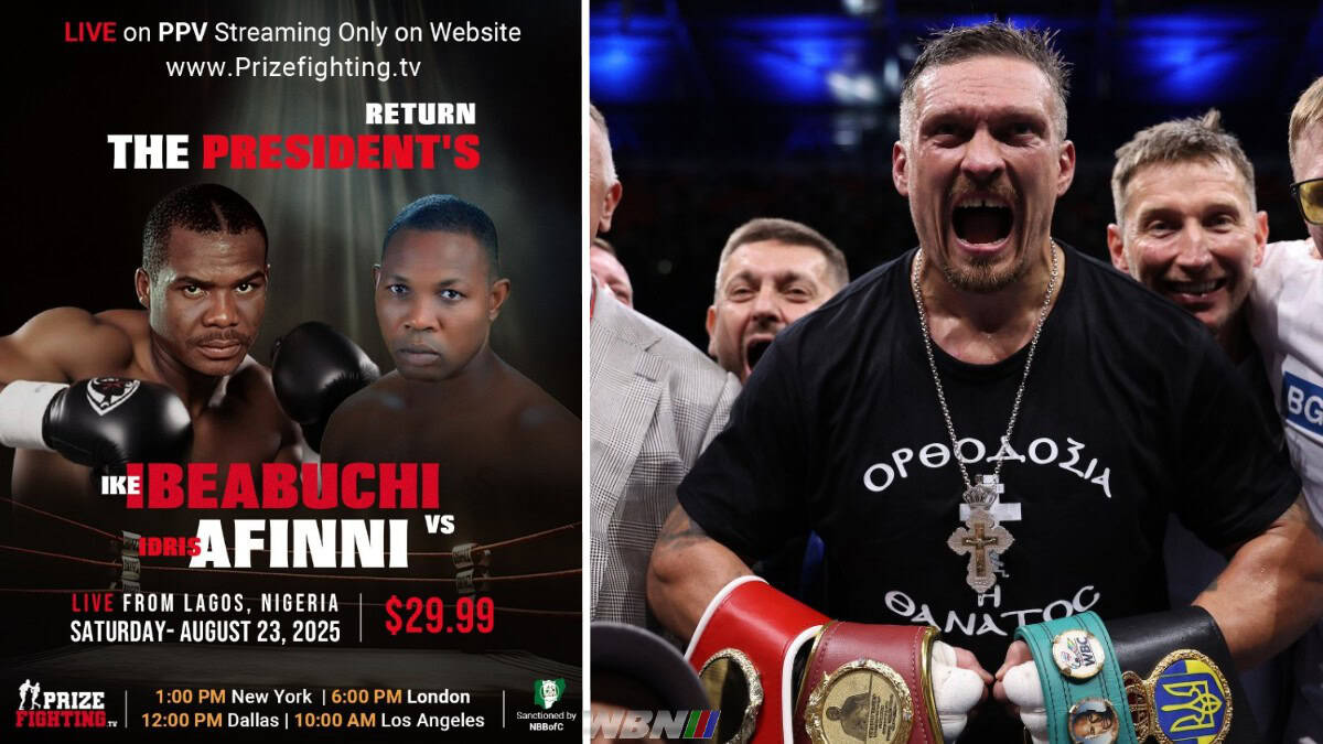 EXCLUSIVE: Ike Ibeabuchi, 52, targets Foreman's record, wants Usyk