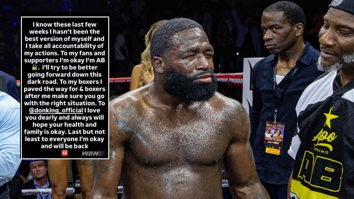 Adrien Broner struggles on a ‘dark road’ as boxer vows to return