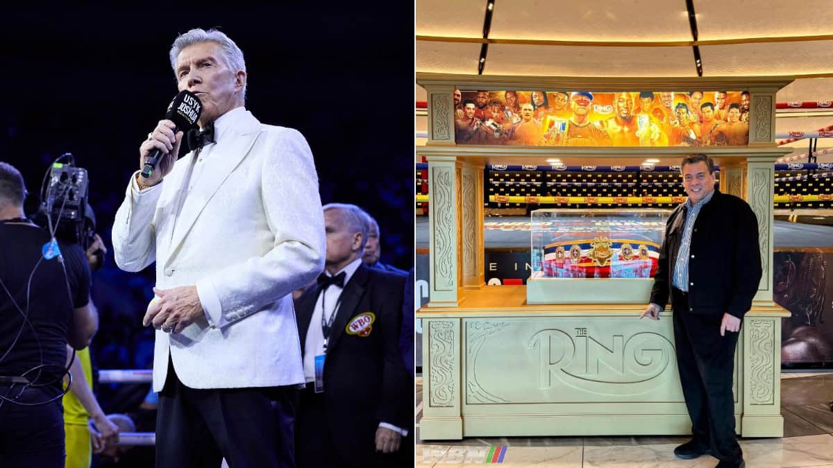 Michael Buffer Ring Magazine