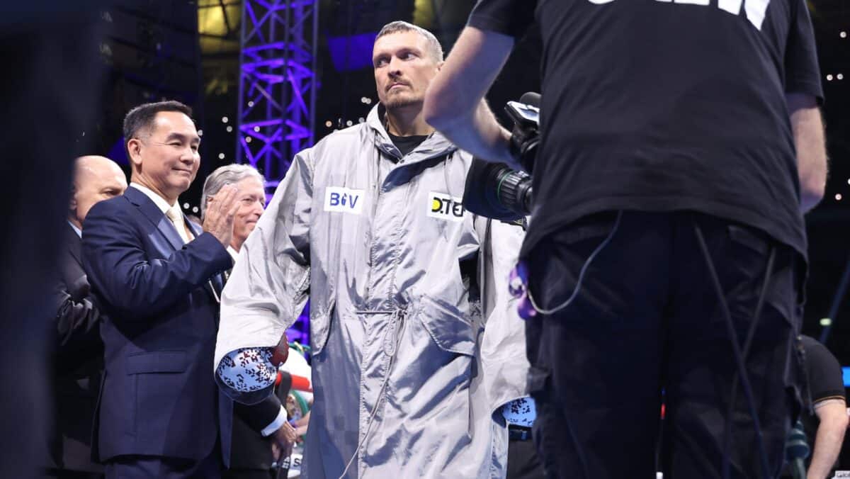 Usyk at Wembley