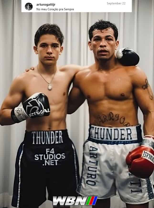 Arturo Gatti and Arturo Gatti Jr WBN