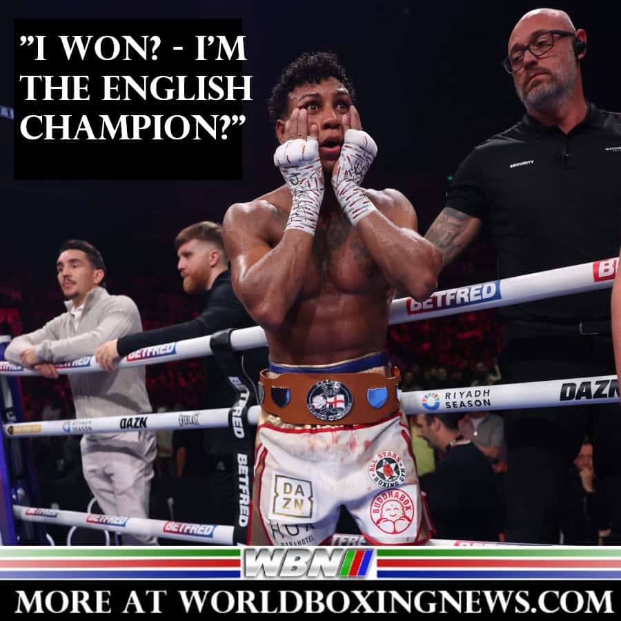 Bilal Fawaz shocked English super welterweight title