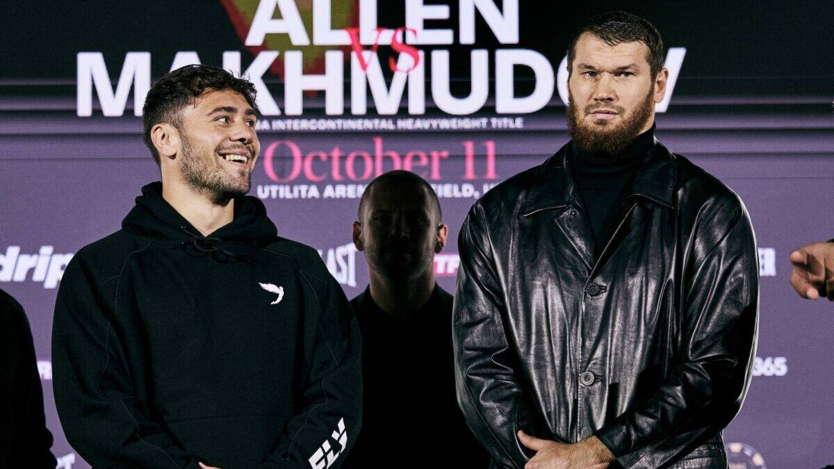 Dave Allen vs Makhmudov presser