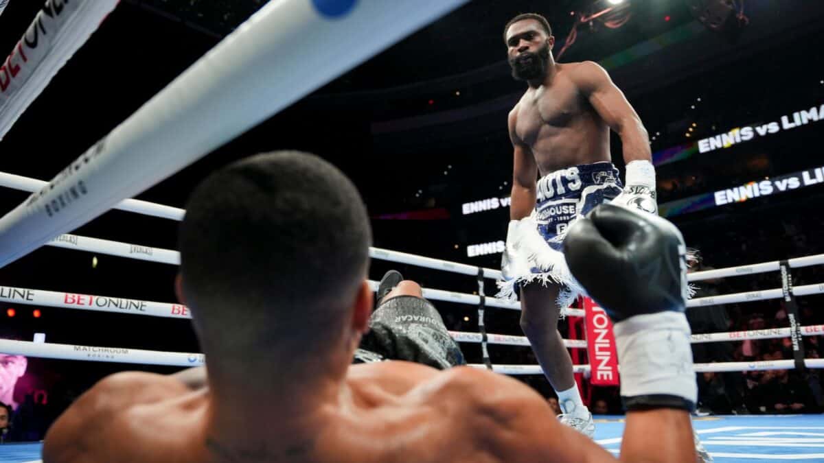 Jaron Ennis makes statement KO at 154, Eddie Hearn unloads post-fight