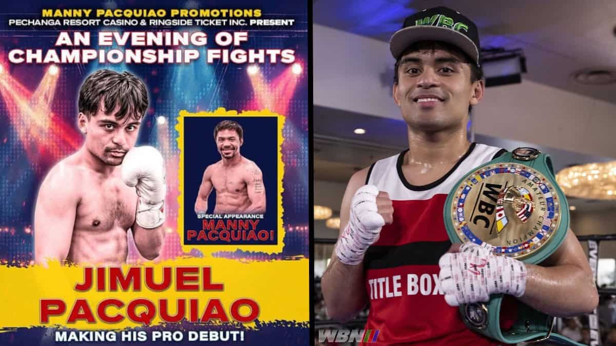 Manny Pacquiao Jr. finally turns pro after summer delay