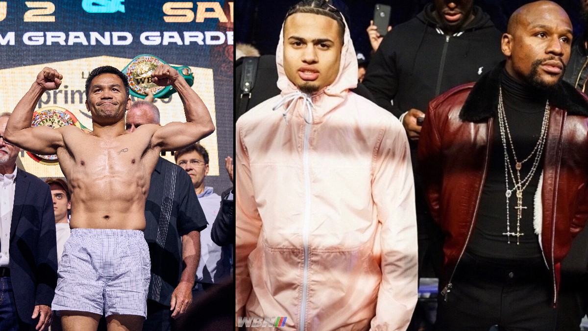 Manny Pacquiao to face Rolly Romero or Floyd Mayweather