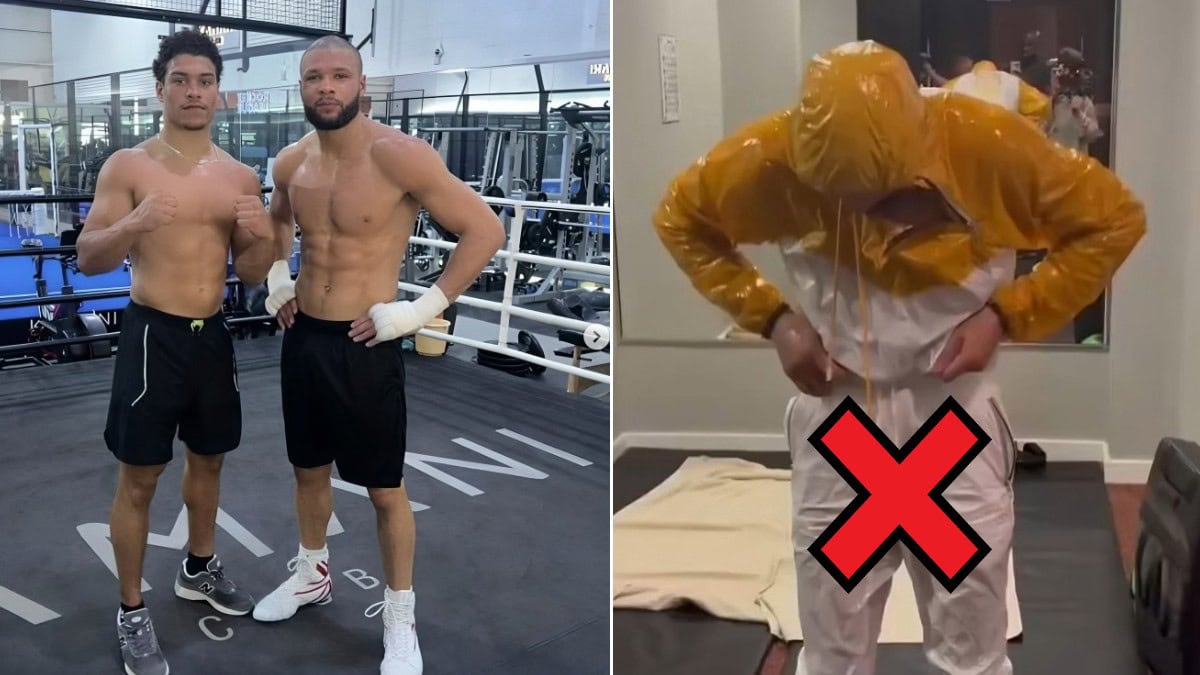 odel kamara chris eubank jr weight