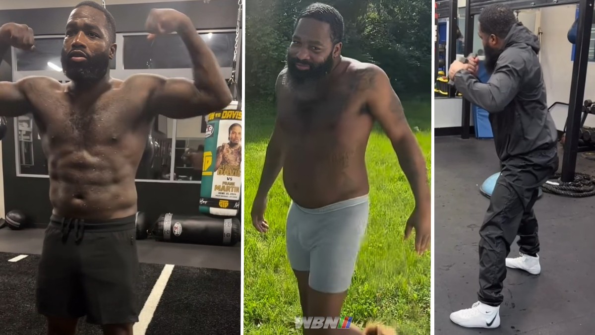Adrien Broner Returns to the Gym After 17-Month Binge Hiatus