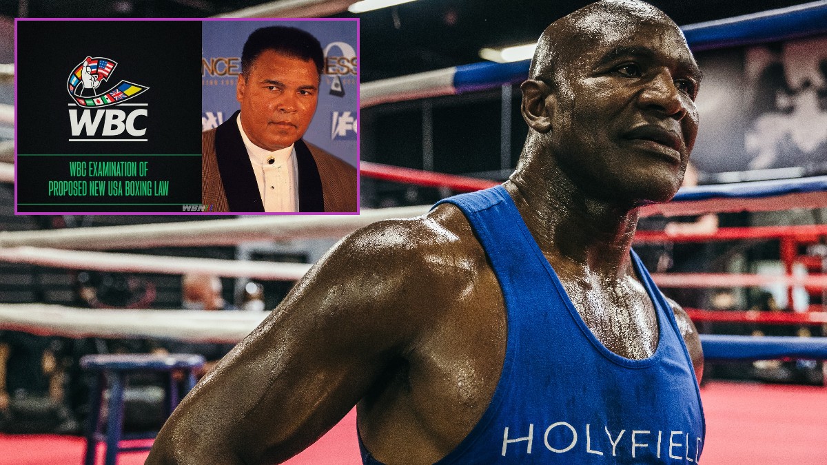 Holyfield Warns Corporate Bosses Will Take Boxing’s Soul