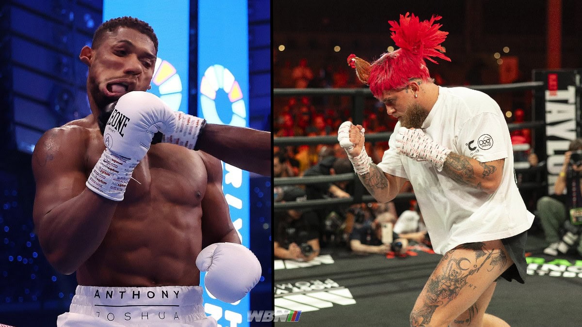 Jake Paul has seven words for Anthony Joshua — and they’re brutal