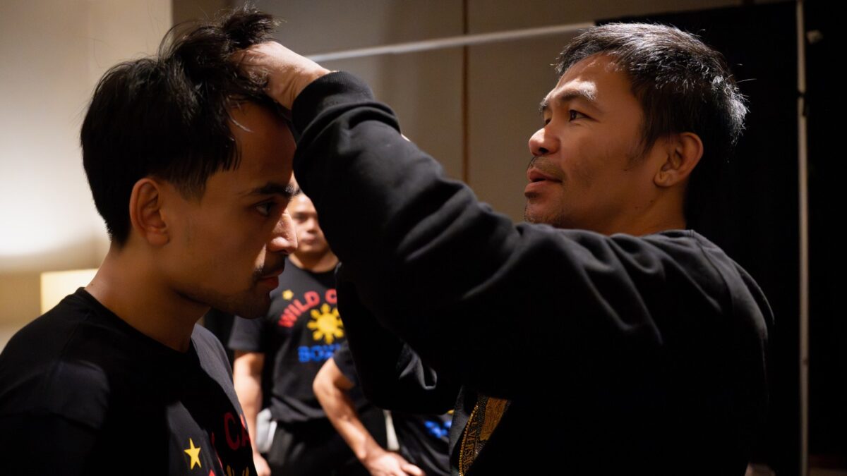 Jimuel Pacquiao Reflects on Debut Nerves as Manny Guides Next Camp