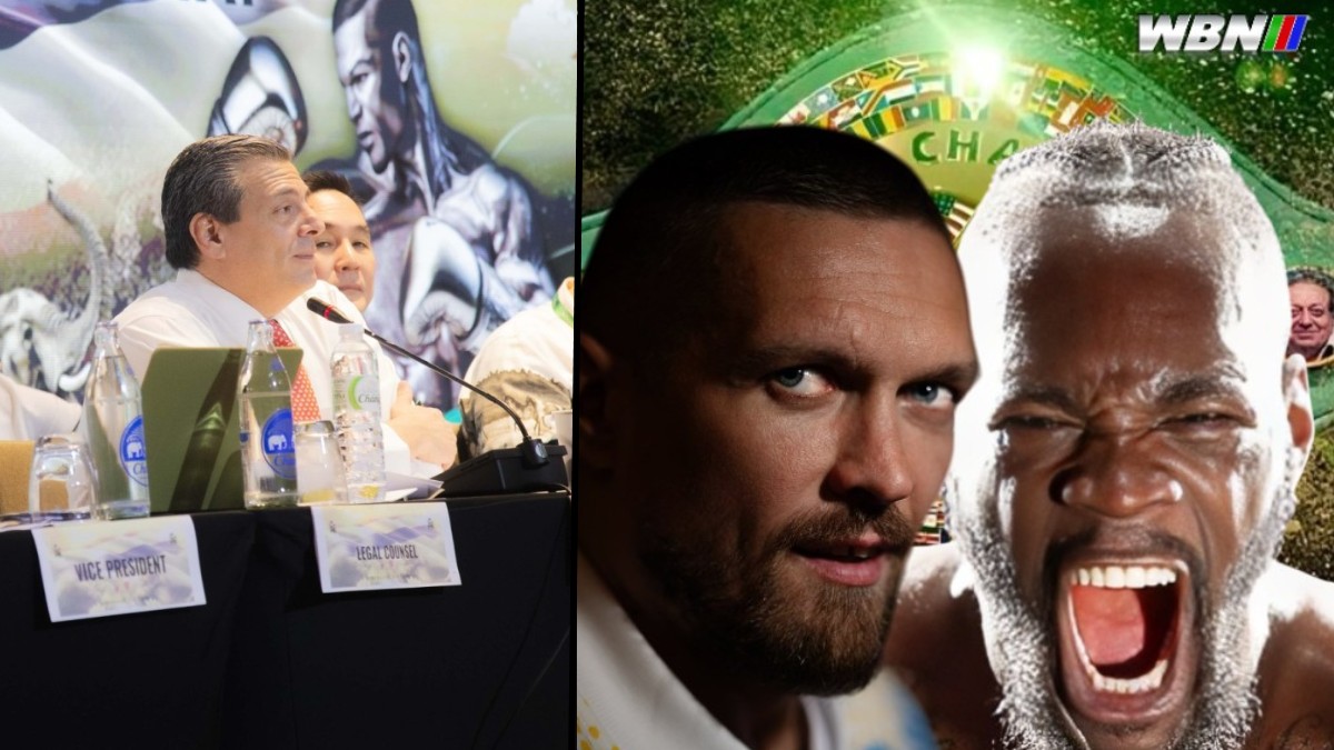 Usyk vs Wilder: WBC President Signals Full Support for Heavyweight Clash