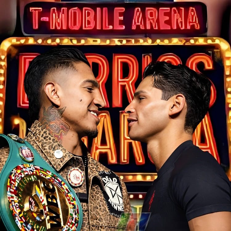 Mario Barrios and Ryan Garcia go head to head in Las Vegas