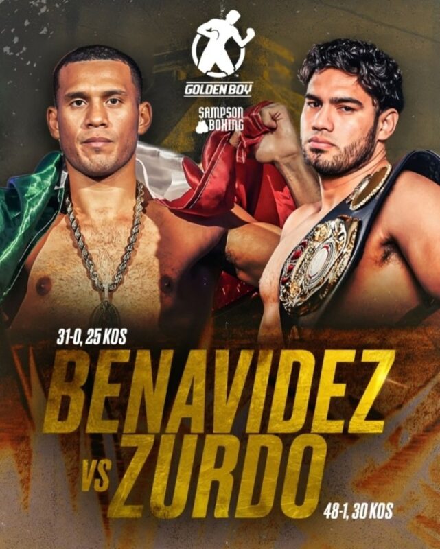 Gilberto Ramírez and David Benavidez featured on poster ahead of May 2 fight