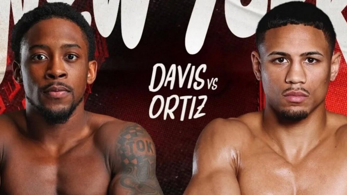 Keyshawn Davis vs Jamaine Ortiz Scorecard