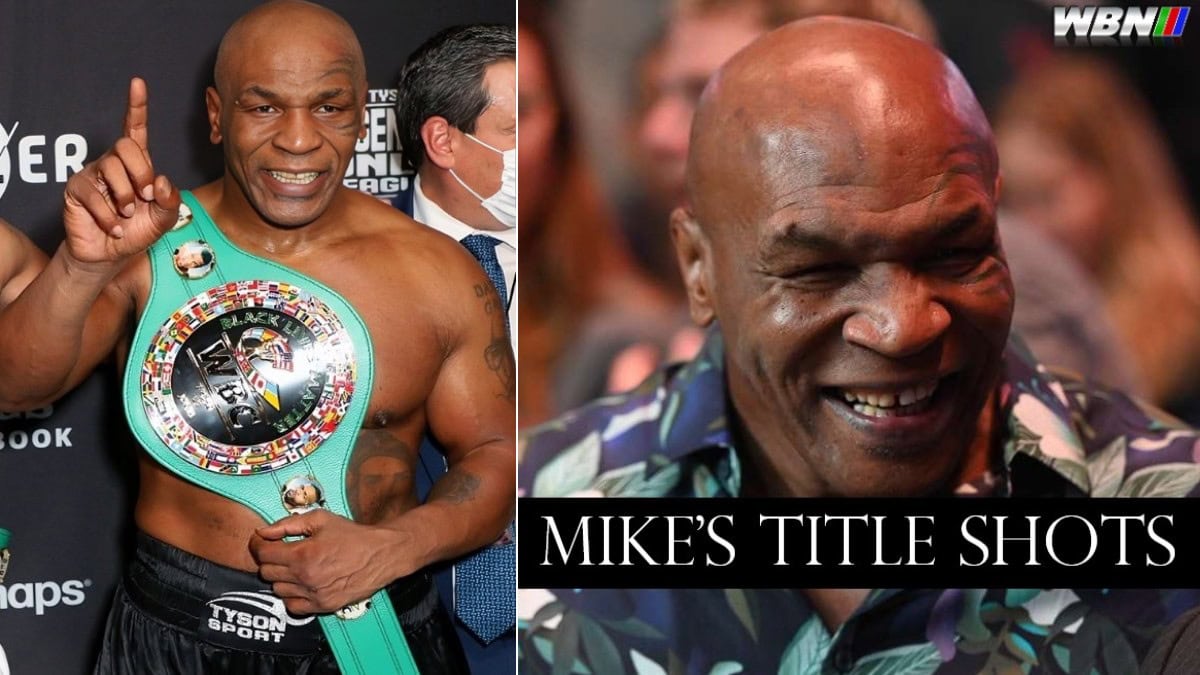Mike Tyson Nearly Fought for WBC and WBA Heavyweight Titles in His 50s