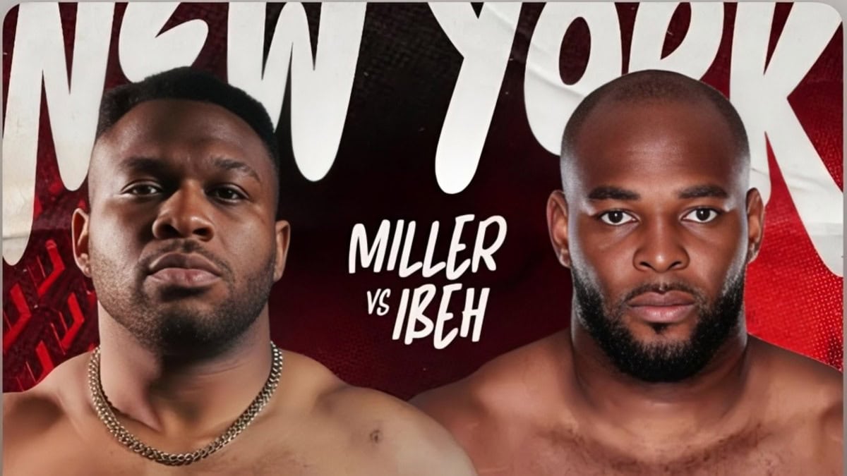 Jarrell Miller vs Kingsley Ibeh Scorecard