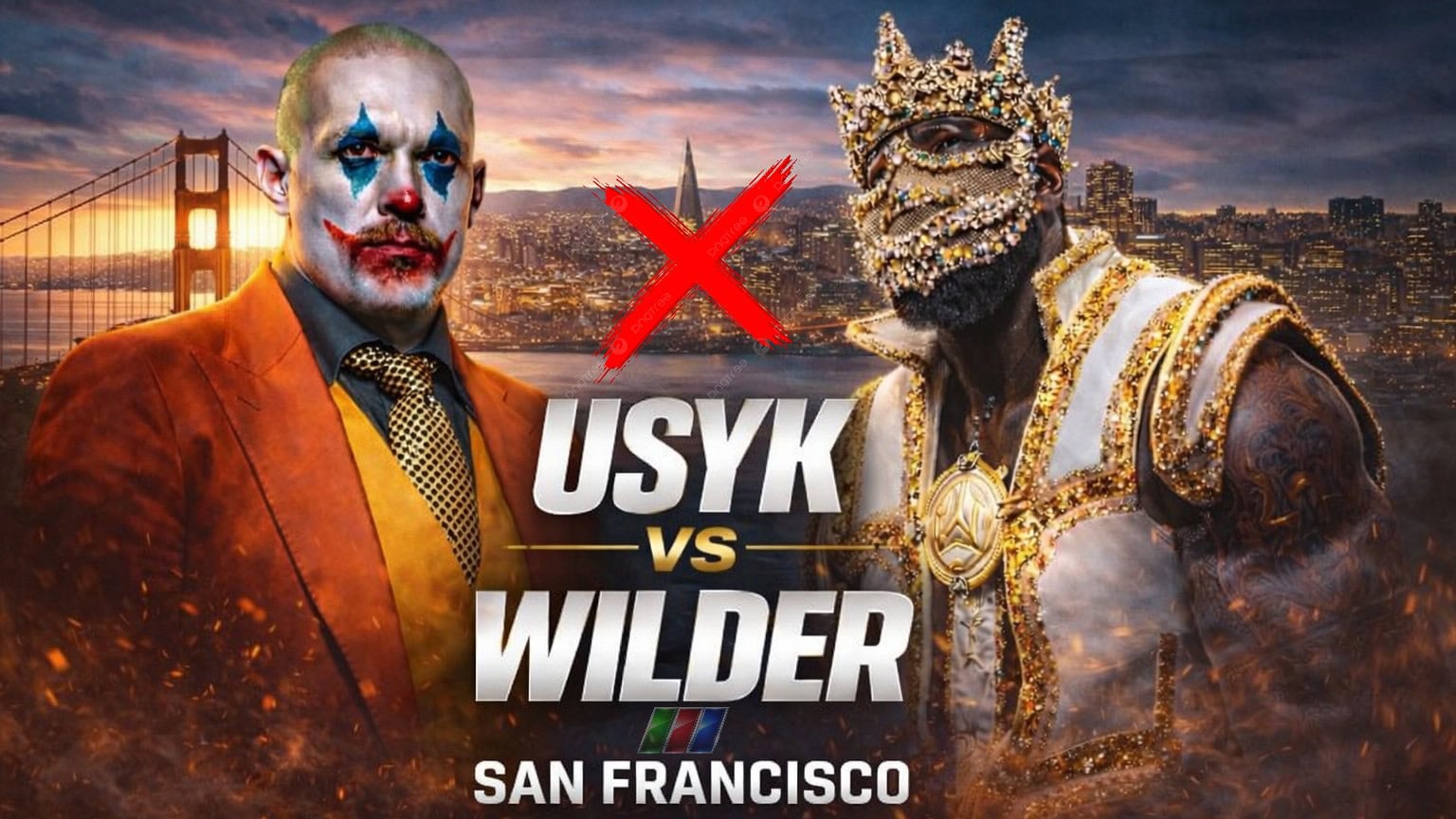 Usyk vs Wilder announcement absent at San Francisco press event