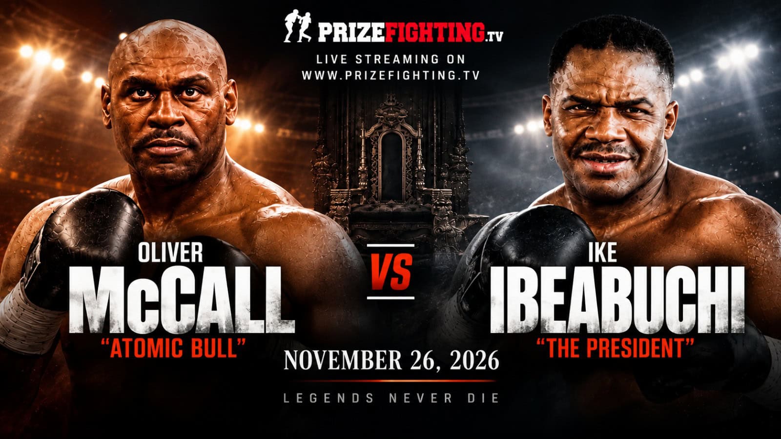 Fans to Decide if Oliver McCall Fights Ike Ibeabuchi on PPV Fans to Decide if Oliver McCall Fights Ike Ibeabuchi on PPV