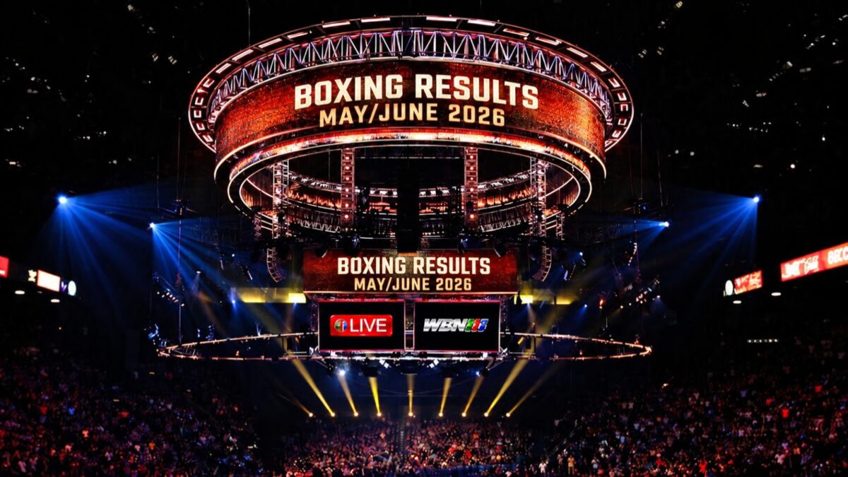 Boxing Results: May and June 2026