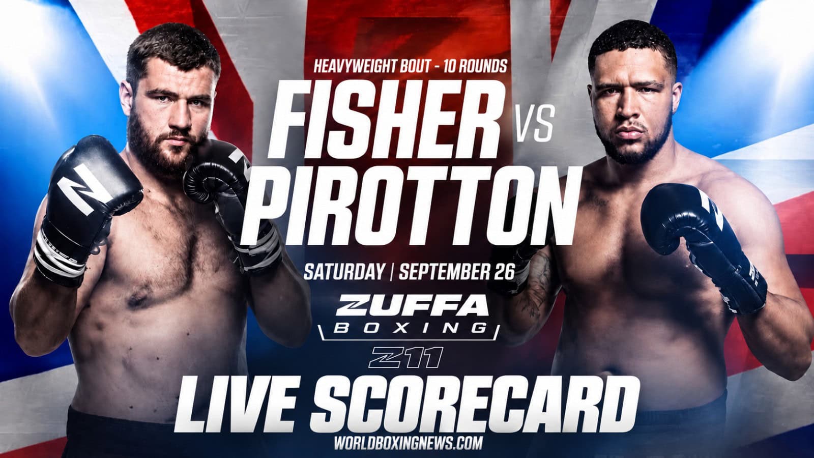 Johnny Fisher vs Michael Pirotton Live Scorecard Johnny Fisher vs Michael Pirotton Live Scorecard