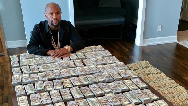 50 Cent Video Claims Floyd Mayweather Spends $2-3M a Month