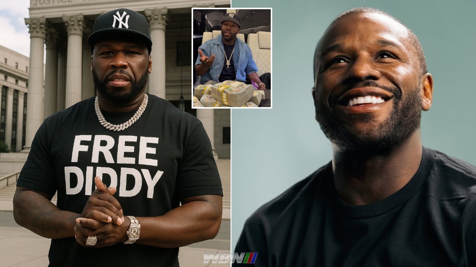 50 Cent Video Claims Floyd Mayweather Spends -3M a Month 50 Cent Video Claims Floyd Mayweather Spends -3M a Month