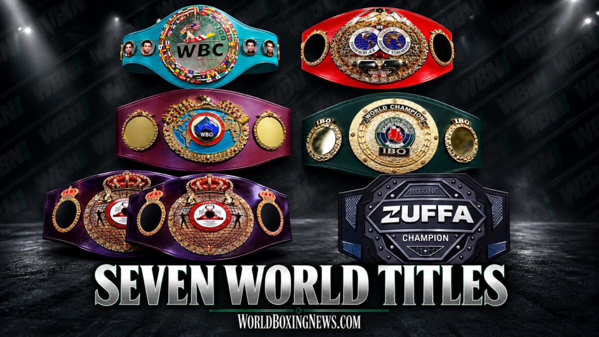 Matchroom and Zuffa Push Boxing to Seven World Titles