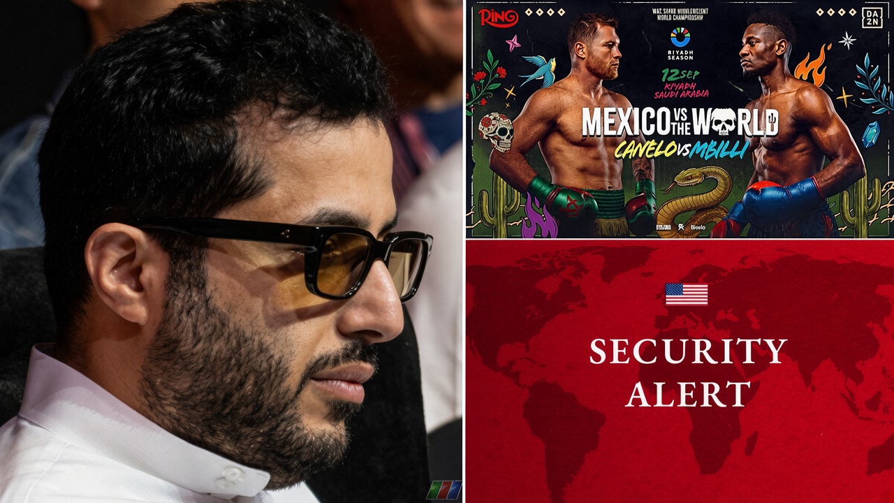 Turki Must Cancel Canelo Fight After 12 Killed in Riyadh