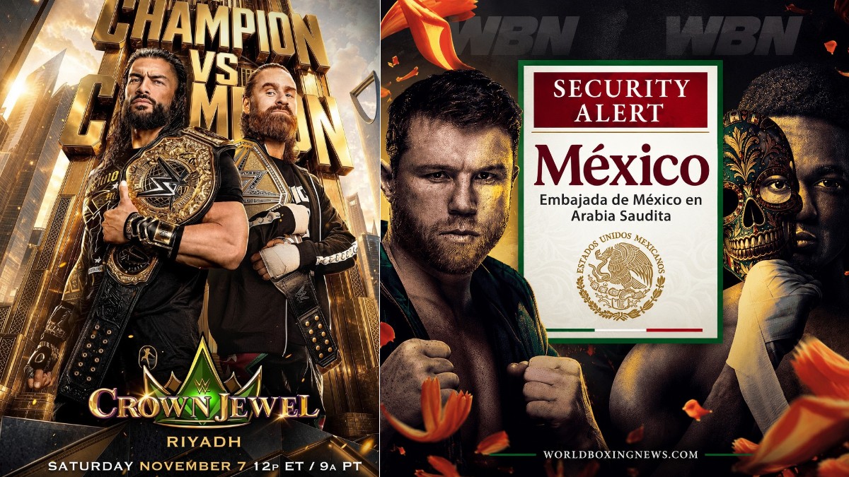 WWE Could Scrap Crown Jewel in Riyadh as Canelo Pressure Builds